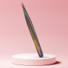 Long Lashes lash tweezers straight - multicolor, 12cm