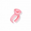 Long Lashes glue holder ring - pink (10pcs)