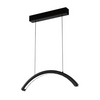 Long Lashes ceiling Moon Pro lamp- black