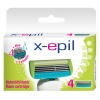 X-Epil Woman razor cartridge with 4 blades/4pcs