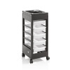 Milano White equipment trolley