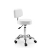 Shaped white stool