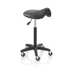 Roller Pro Ideal Comfort Sadlle L Sadlle with black base