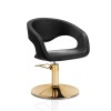 Gold Hair Wave hairdressing chair - round base